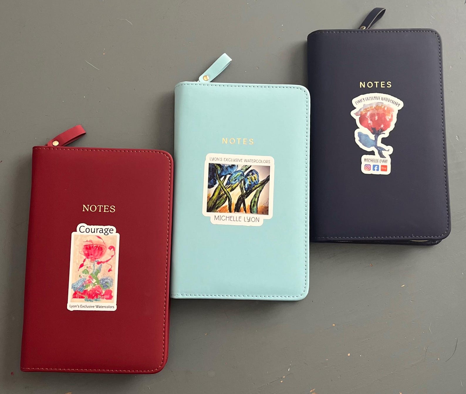 Sticker and Notebook That Zips to Keep Your Important Papers Safe ...