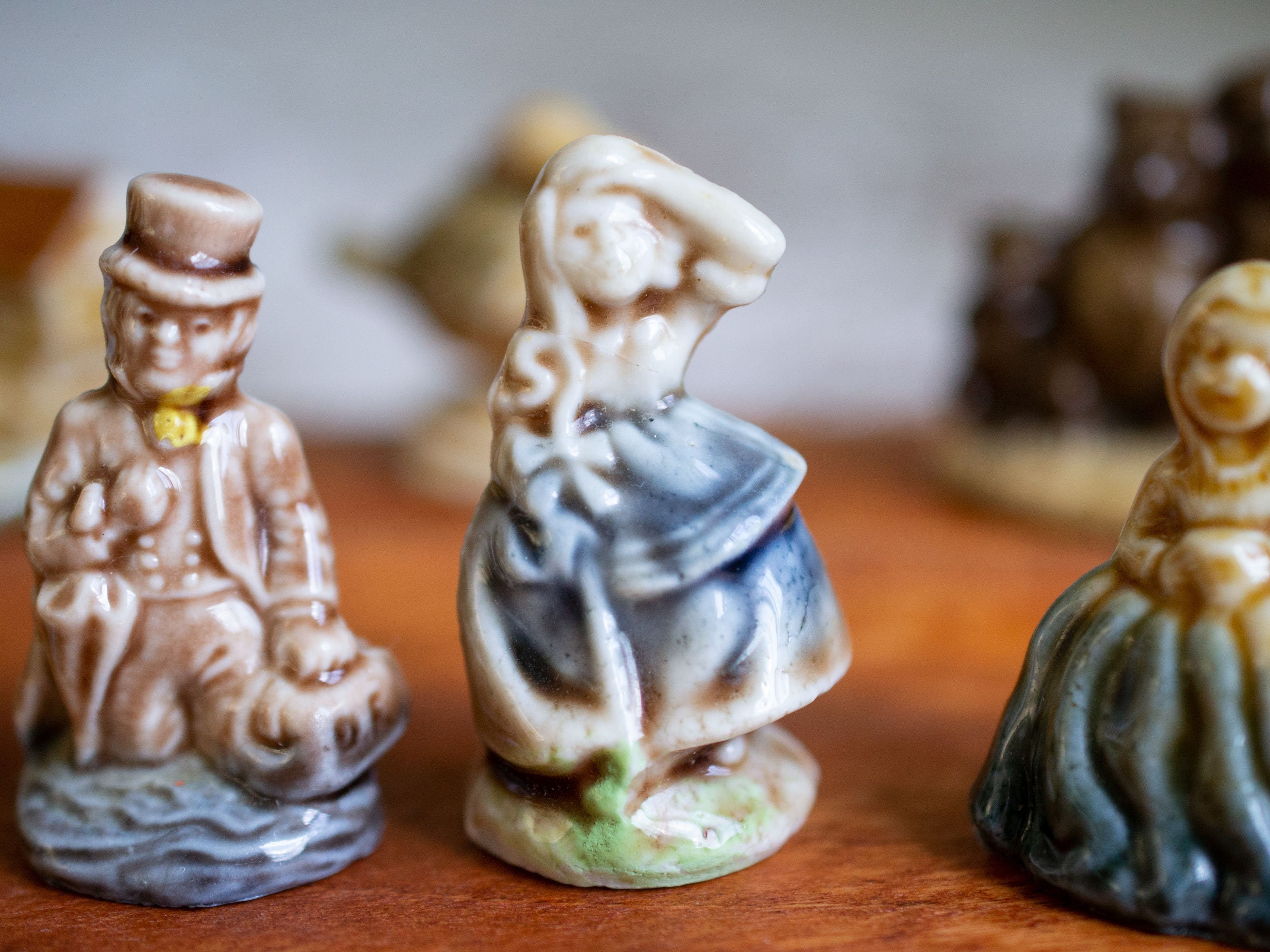 Set of 10 Wade England figurines wade whimsies Red Rose tea Etsy