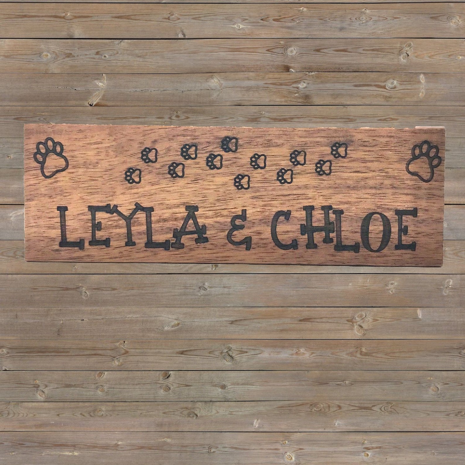 Wooden Personalised Kennel Sign Etsy