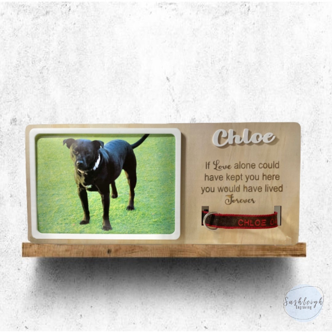 Pet Memorial Frame, Dog Remembrance, Pet Loss, Personalised Pet