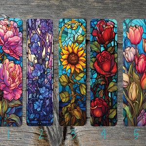 Stained Glass Flowers 4