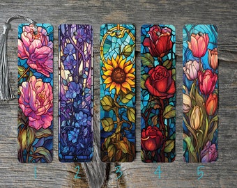 Stained Glass Flowers 4