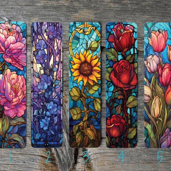 Stained Glass Flowers 4