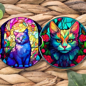 Cat Car Coasters
