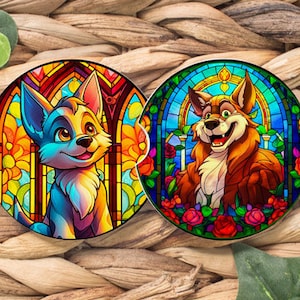Pups Car Coasters