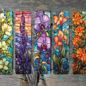 Stained Glass Flowers 3