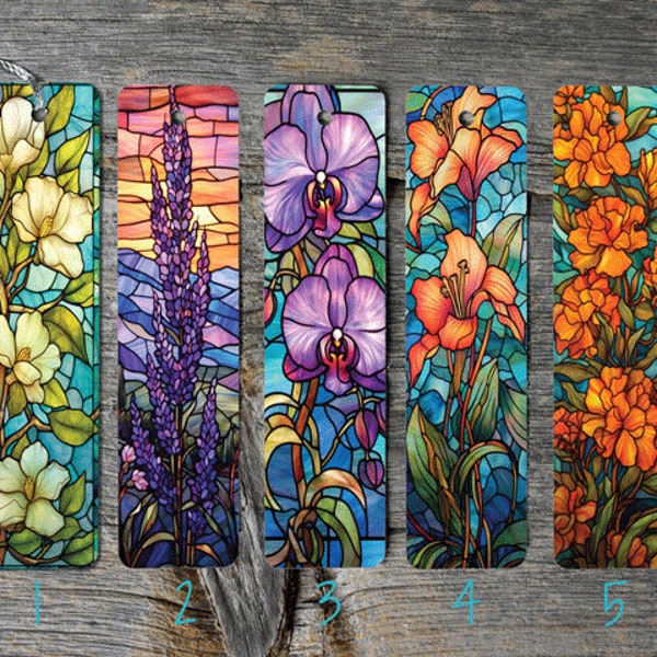 Gebrandschilderd glas bloemen 3