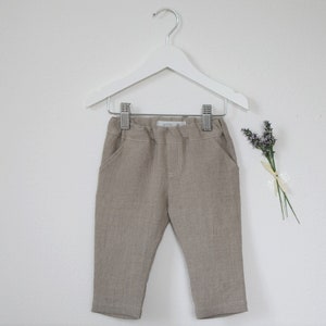 Boys linen pants, White linen pants, Toddler boy trousers, Natural linen pants, Holiday trousers, Wedding pants, Baptism pants, White wedding pants, Toddler boy pants, Baby boy pants, Christening pants, Baby boy trousers, Summer linen pants, Gift