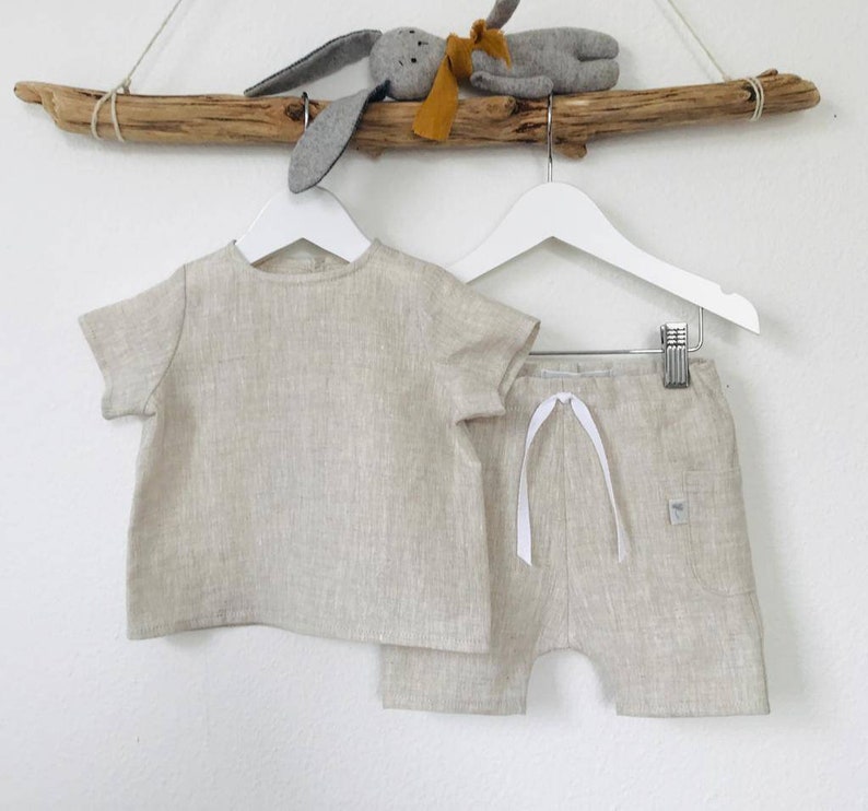 Boys Linen Shirt Baby Boy Linen Top Neutral Gender Clothes Eco Etsy