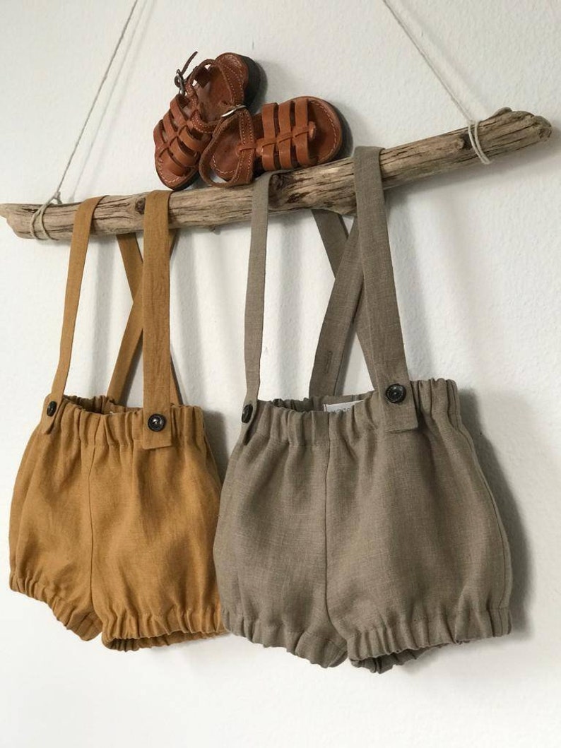 Baby Boy Shorts With Straps Baby Boy Bloomers With Braces Baby Etsy