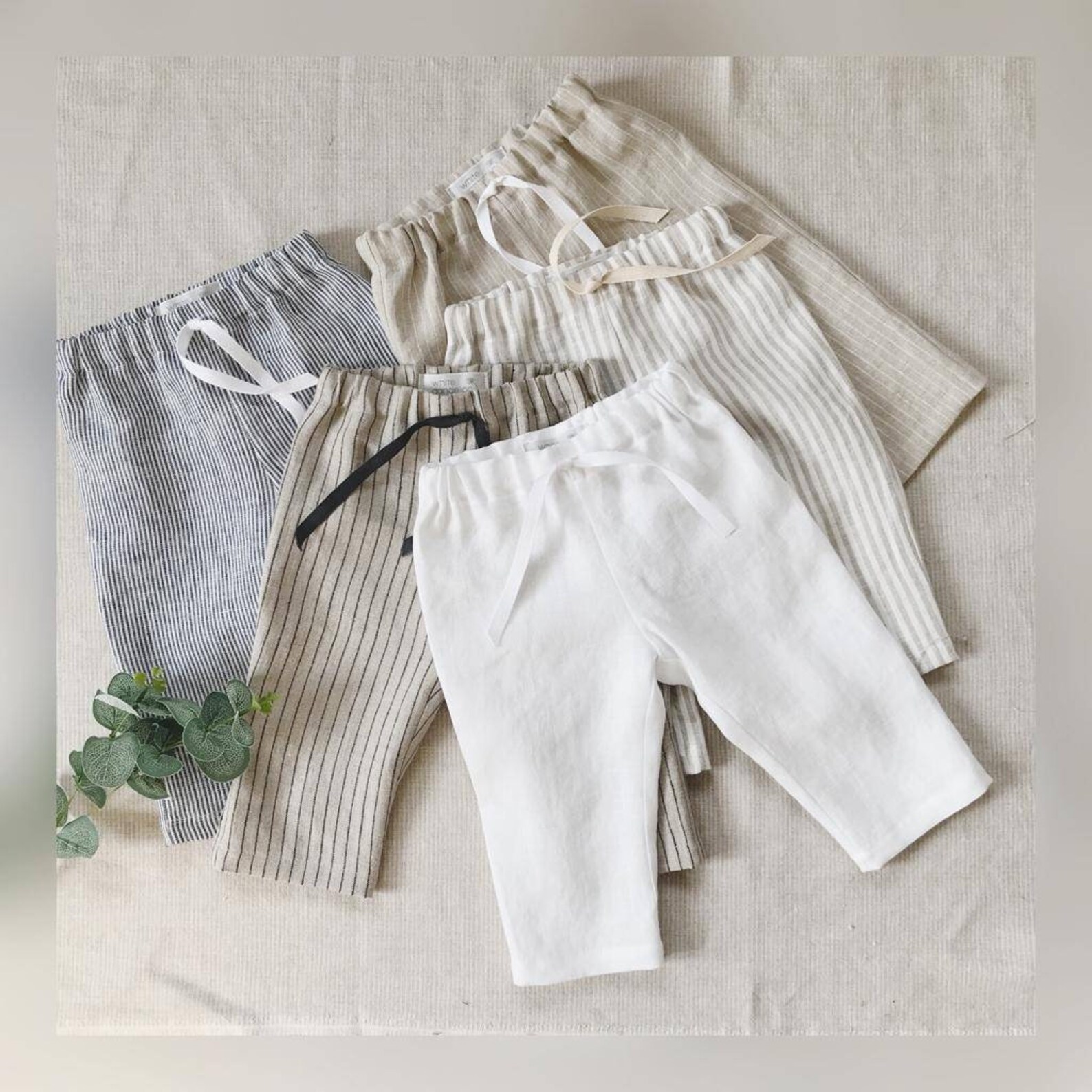 Baby Boy Linen Pants Toddler Boy Trousers Beach Wedding Etsy