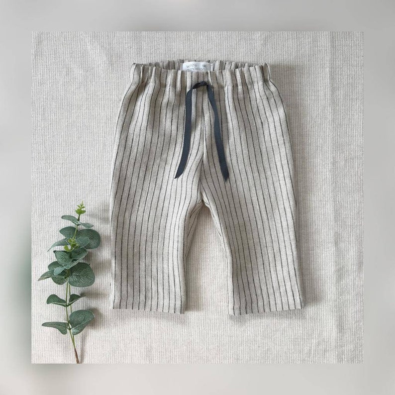 Baby Boy Linen Pants Toddler Boy Trousers Beach Wedding Etsy