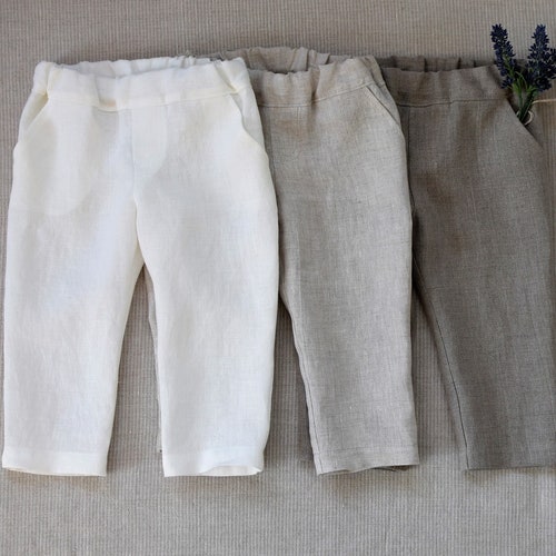 Baby Boy Linen Pants Boys Linen 