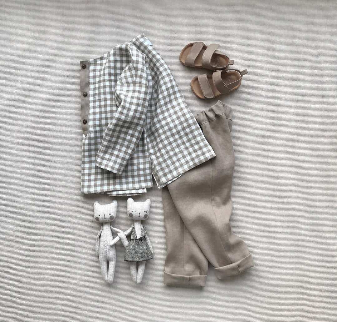 Linen Boy Set