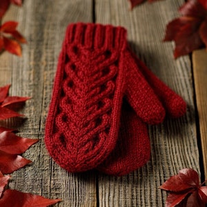 STRICKANWEISUNG Janet – Anleitung für Handgestrickte Handschuhe – Gestrickte Armstulpen – Accessoire – Geschenk – PDF Strickanleitung