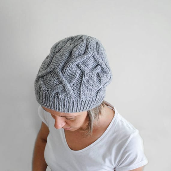KNITTING PATTERN Diamonds Hat – Unisex Hat – Women Hat – Men