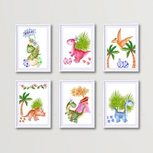 Dinosaur Prints, Dinosaur Nursery Prints, Dinosaur Art, Dinosaur Posters, Dinosaur Wall Art, Dino Print, Dinosaur Bedroom, Toddler Room