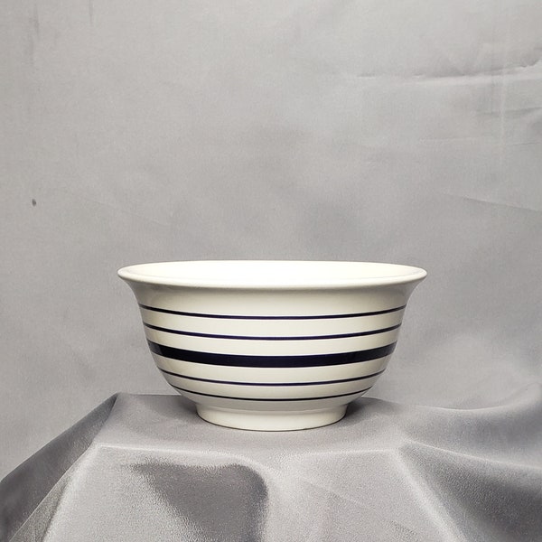 Navy Blue Cereal Bowls Etsy