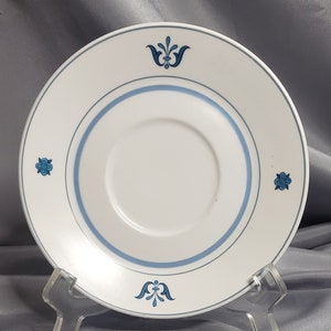 Noritake- &quot;Blue Haven&quot; #9004 - Set of 6 Sausers 6&quot;