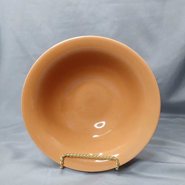 MSE - "Vintage Brown Caramel" (Martha Stuart) - Individual Large Soup Bowls 8"