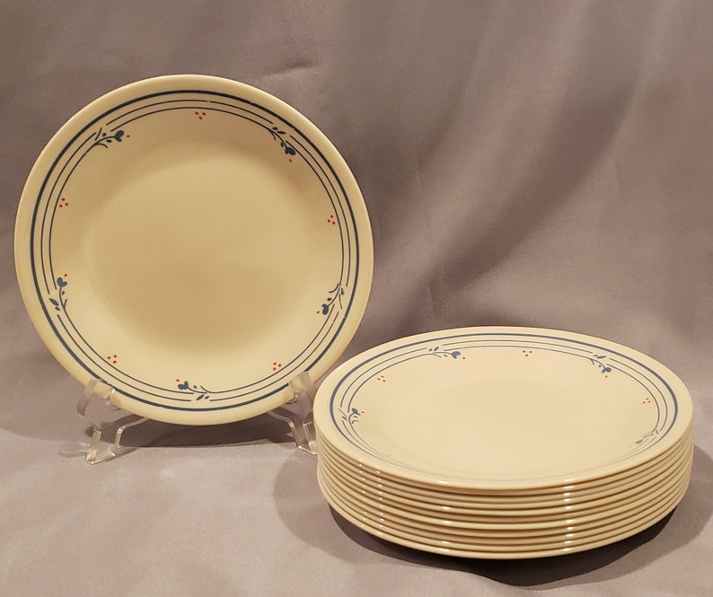 Corelle Bread and Butter Plates by Corelle Corning Visions Etsy