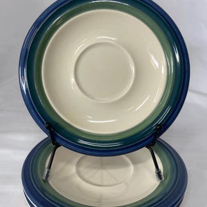 Pfaltzgraff - « Ocean Breeze » - Lot de 3 sous-assiettes 6 3/4&quot;
