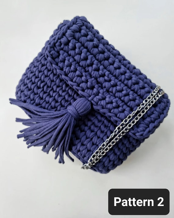 Women Giant Wool Hand woven Handbag Chunky Yarn Knit Shoulder Bag Braided  Purse