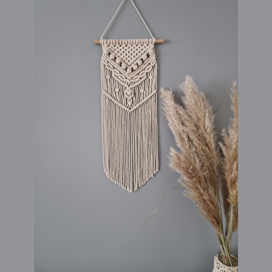 Boho Macrame Wall Hanging: Scandinavian Style Home Decor - Etsy