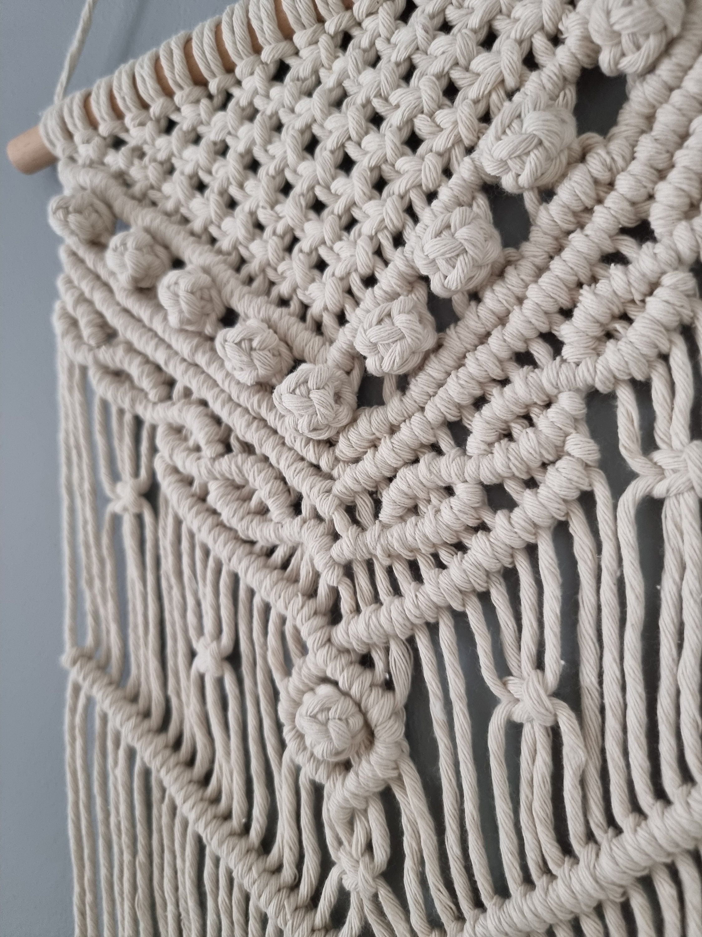 Boho Macrame Wall Hanging: Scandinavian Style Home Decor - Etsy