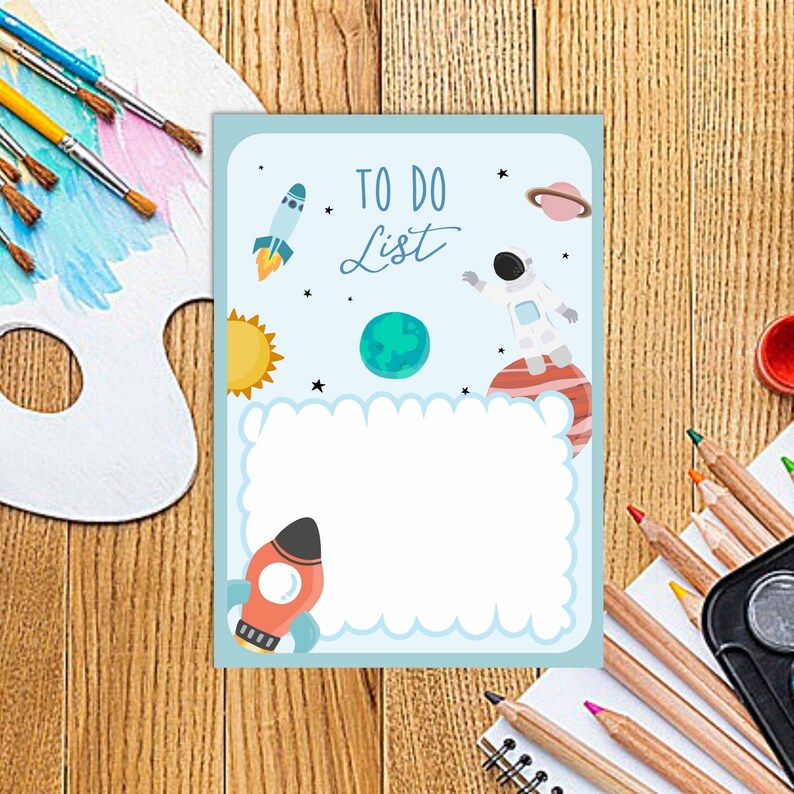 Printable School Weekly Planner and to Do List | Space Lover Design ...