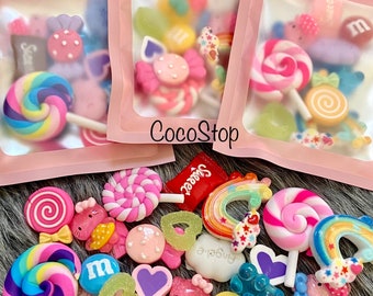 Kawaii 3D nail charms assorted mix