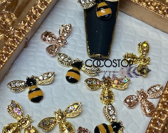 Bumblebee 3D nail art charms / nail design Decoration