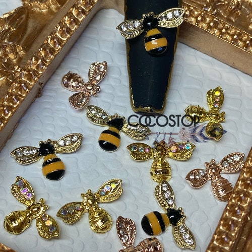 Bumblebee 3D Nail Art Charms / Nail Design Decoration Etsy