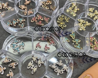 Strass Planeten Nagel Charms