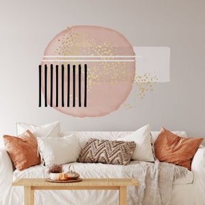 Kreis Wandaufkleber - Geometrische Wandaufkleber, Kinderzimmer Boho Wandkunst, Einzigartiges Geburtstagsgeschenk für den besten Freund, Neues Zuhause Geschenk für Sie