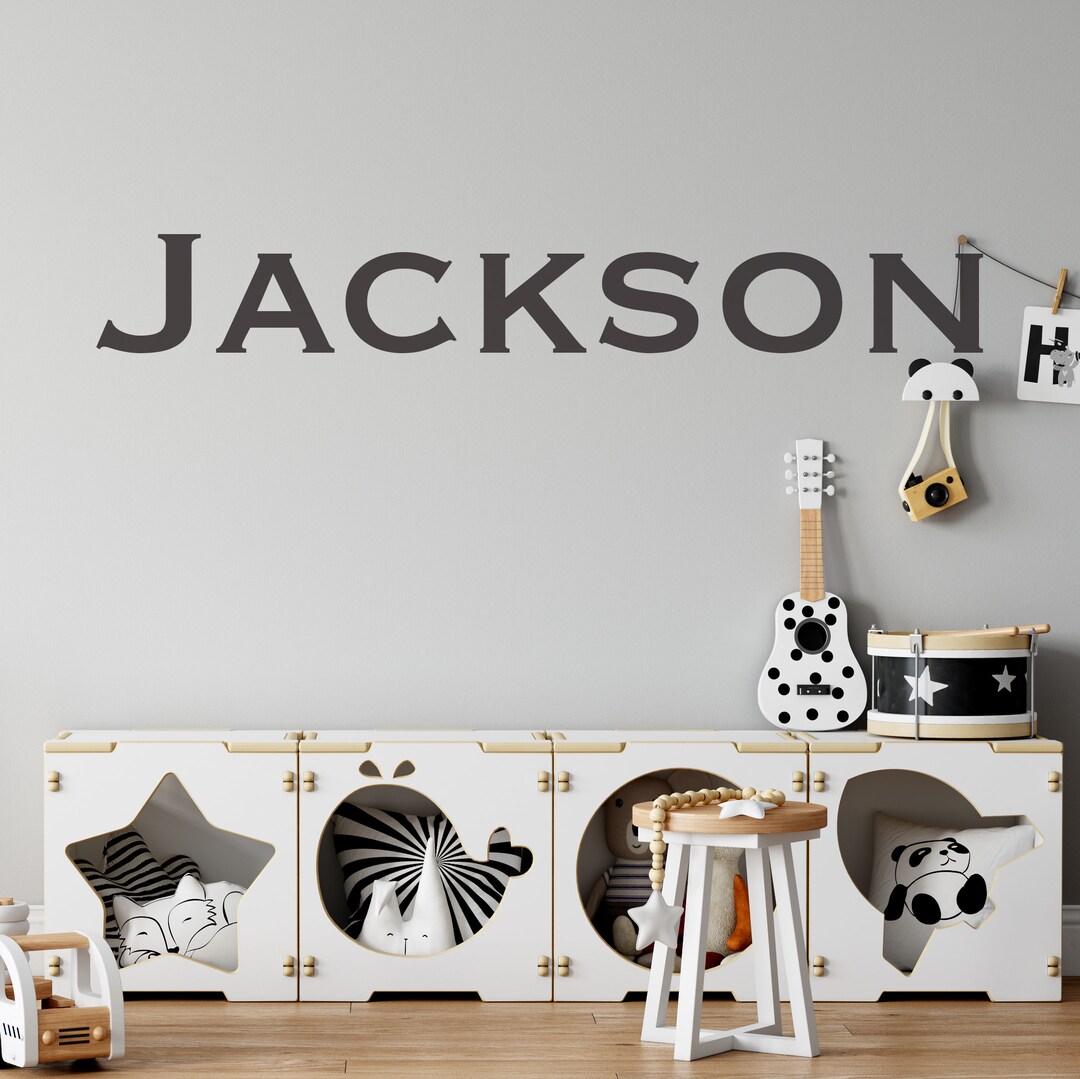 Custom Name Decal, Baby Name Decal, Nursery Name Sign, Baby Name Sign