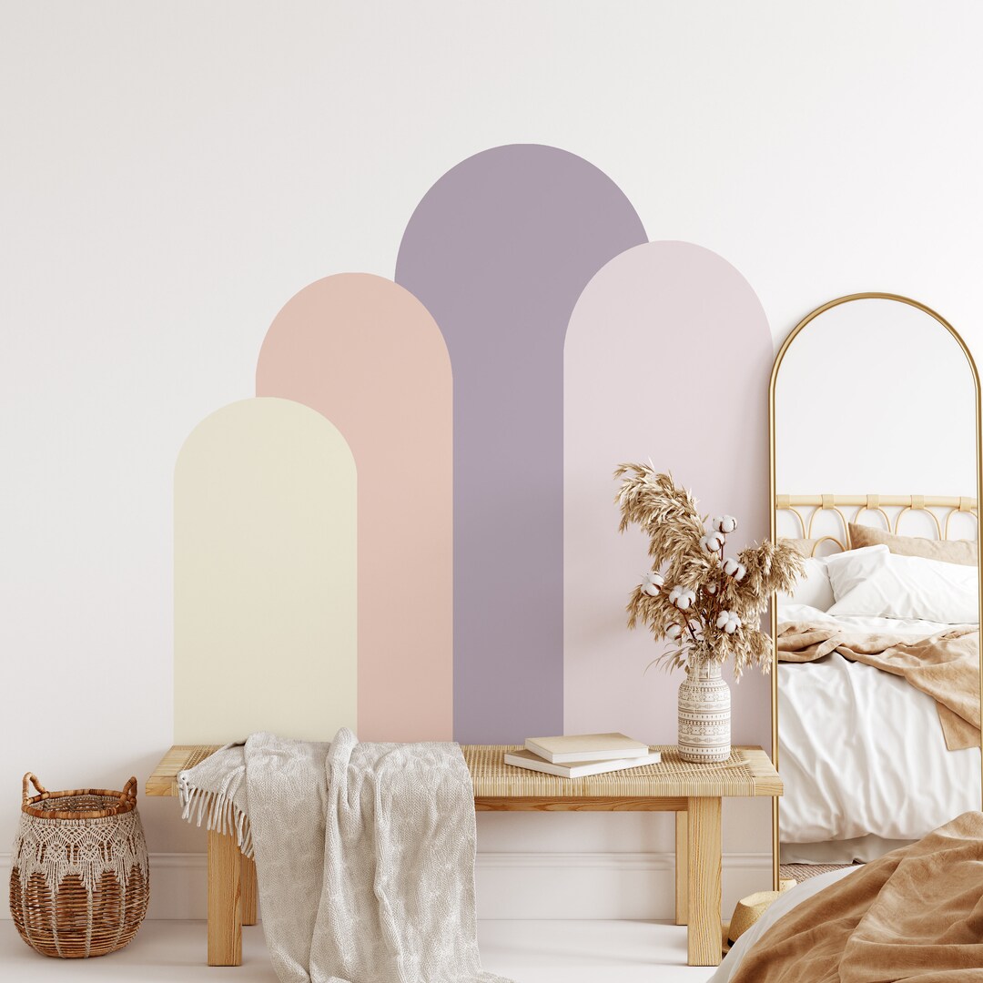 Arch Sticker Abstract Decals Arch Wall Decal Arch Wall - Etsy