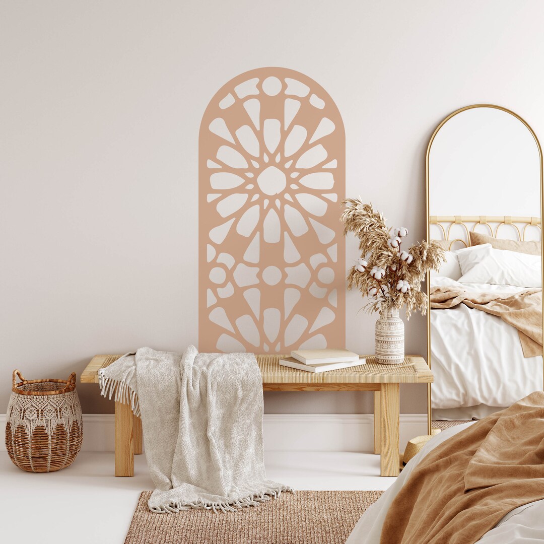 Wall Decals Arch Decals Living Room Removable Decals Modern Etsy