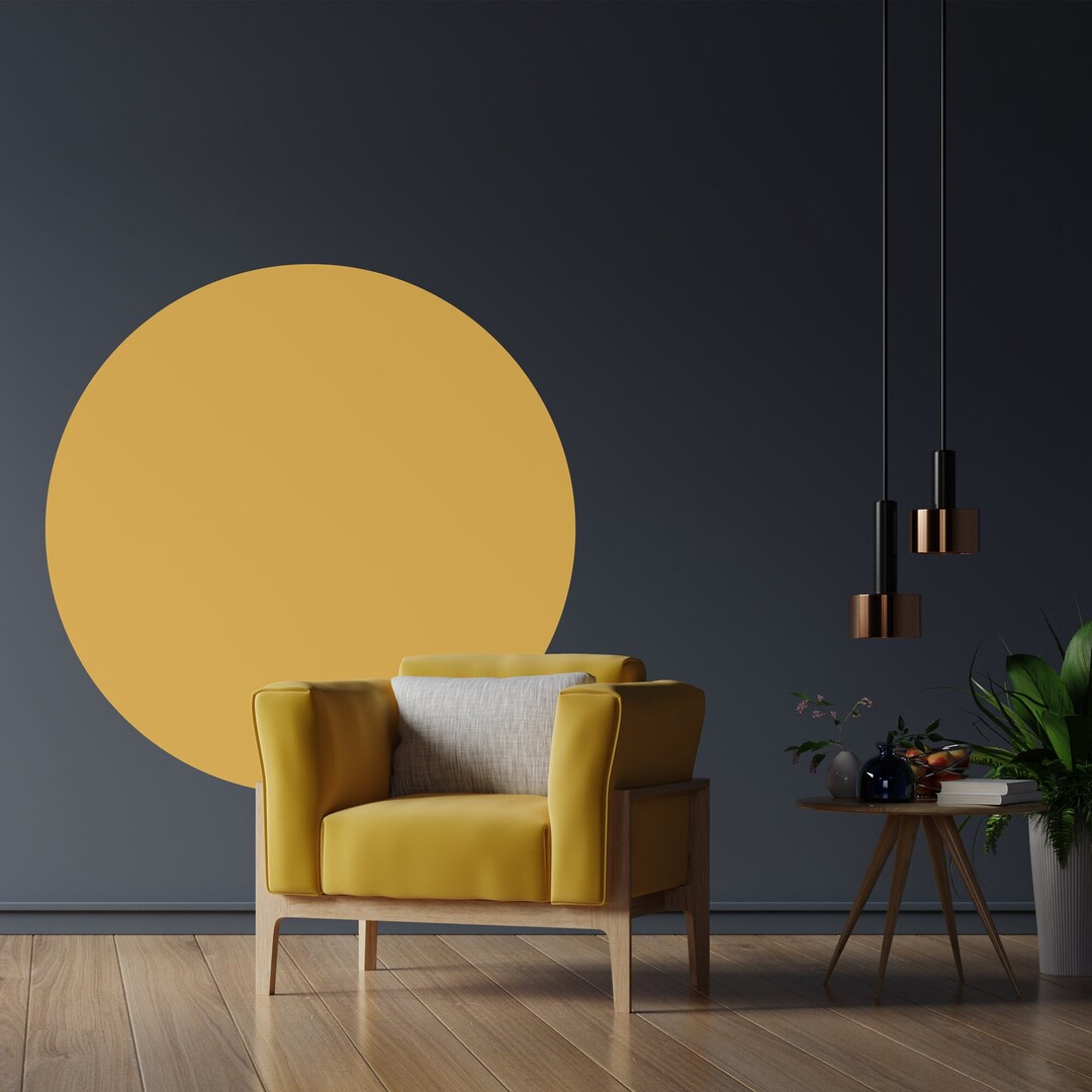 Boho Geometric Circle Wall Decals – Peel & Stick Vinyl Art - Etsy