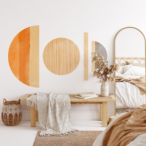 Geometric Circle Wall Decals – Boho Nursery Room Decor - Etsy