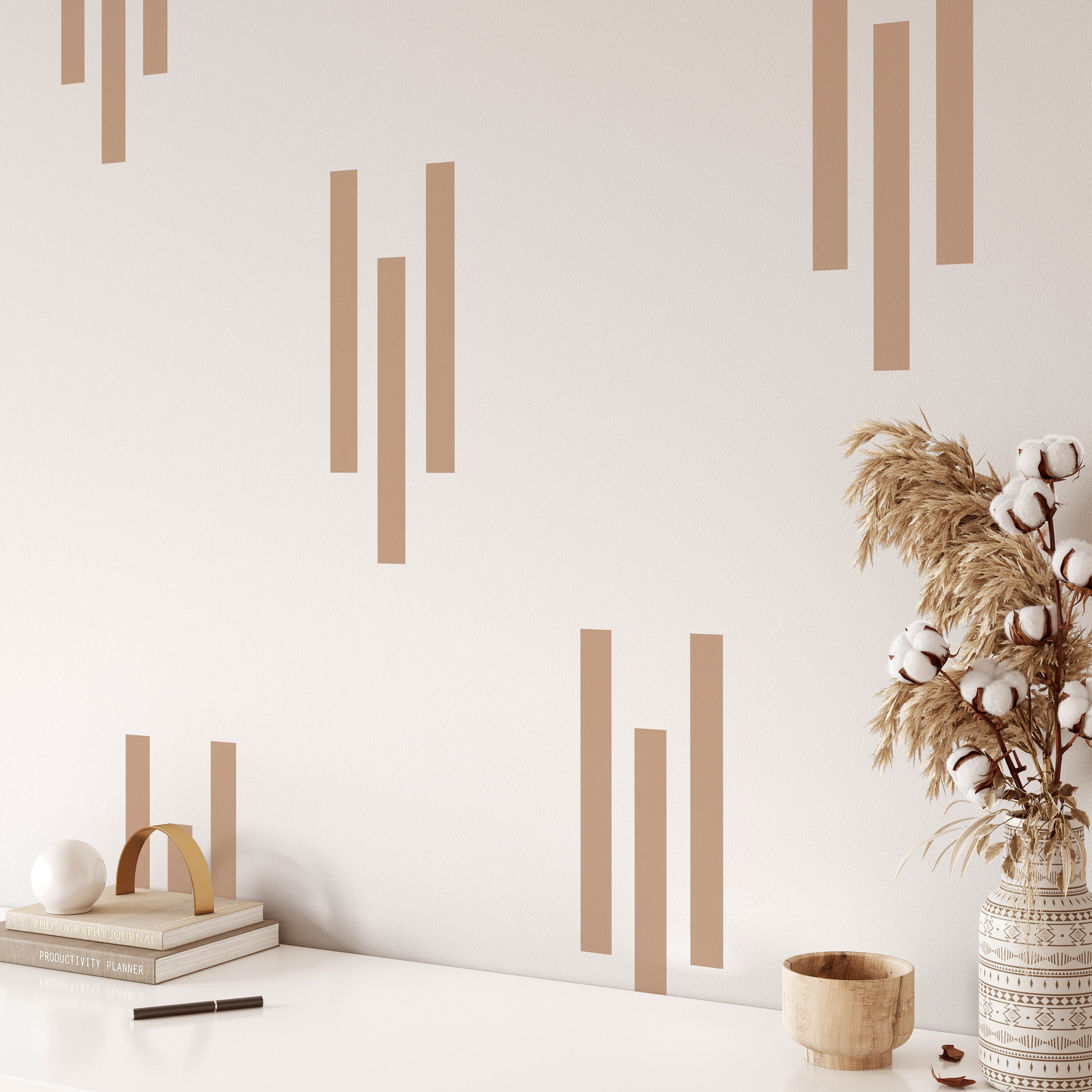 Abstract Wall Decal Boho Style Boho Wall Decal Boho Wall Etsy