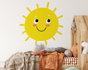 Wandtattoo Sonne fürs Kinderzimmer
