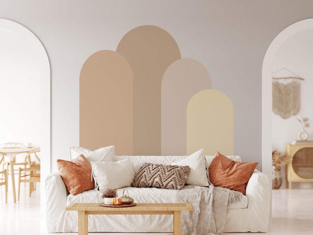 Geometric Wall Decal, Decal for Wall, Boho Wall Sticker, Boho Wall ...