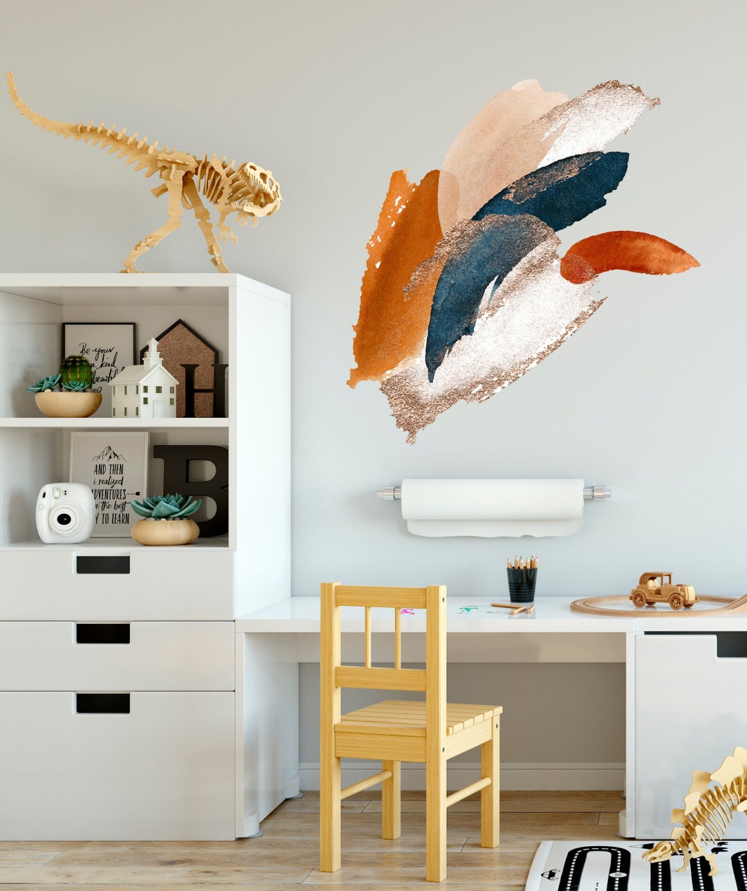 Abstract Wall Decals – Boho Nursery Decor, Removable Vinyl - Etsy