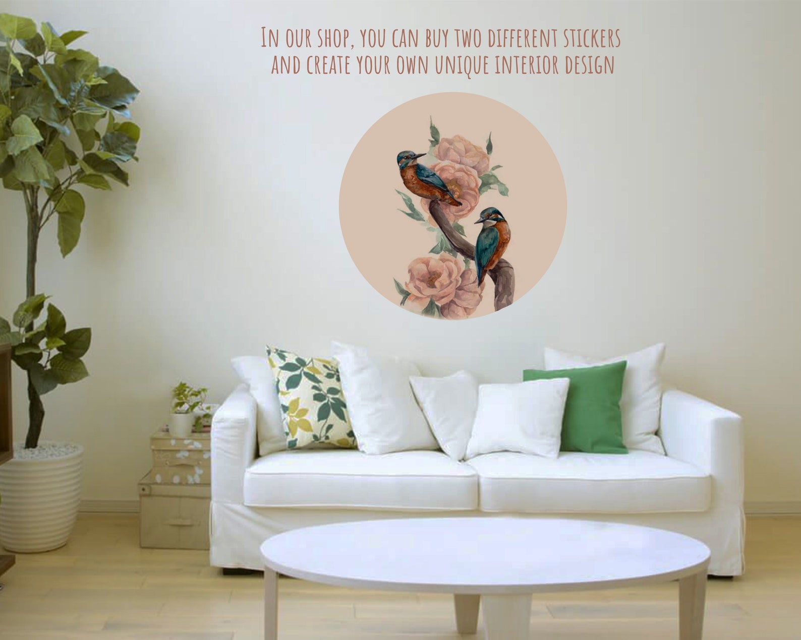 Abstract Wall Decal Boho Style Boho Wall Decal Boho Wall Etsy