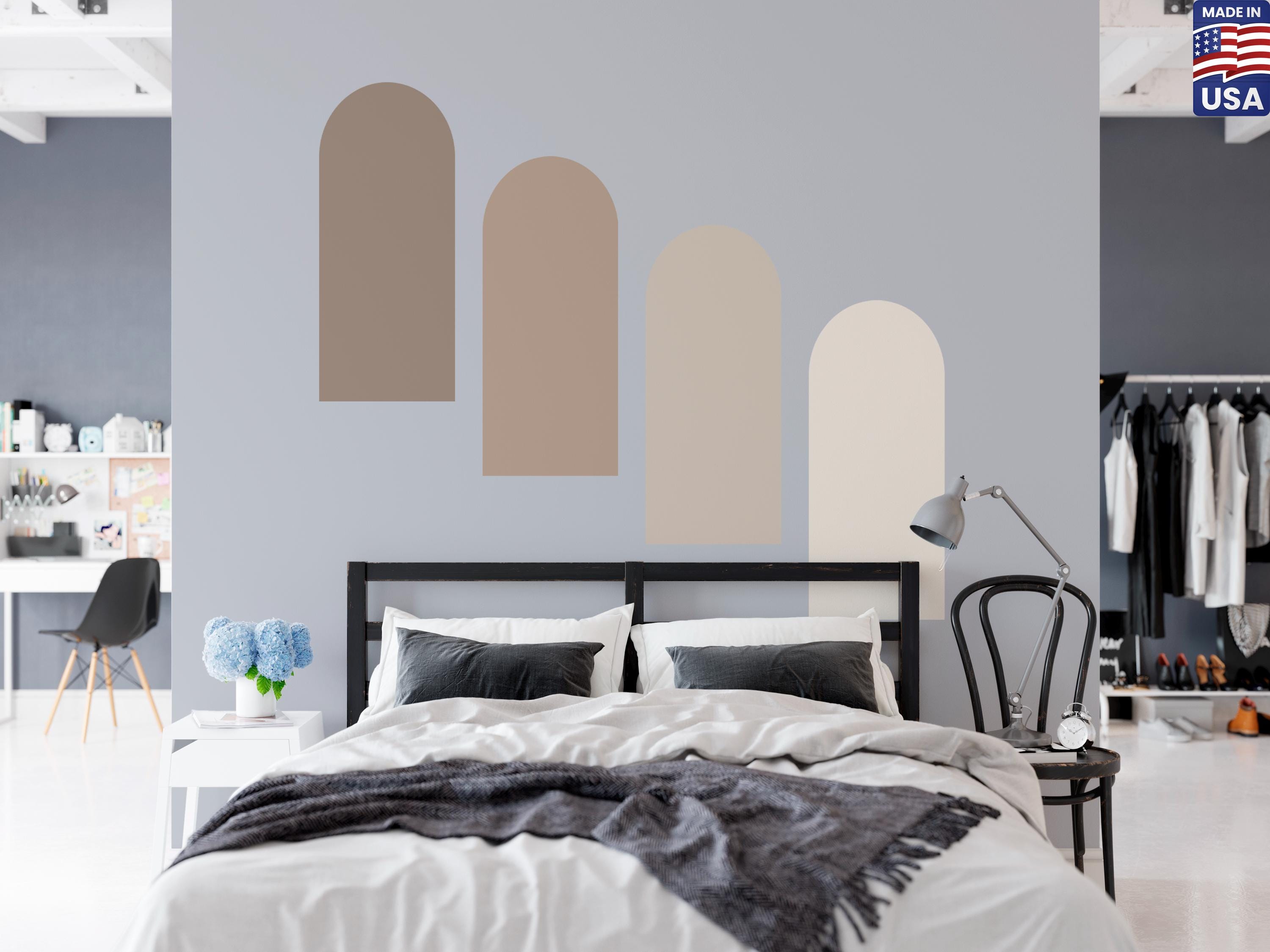 Boho Arch Wall Decals – Scandinavian Peel and Stick Nursery Decor - Etsy