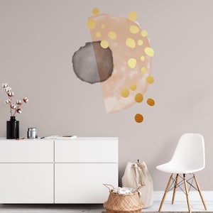 Boho Wall Decals - Modern Wall Stickers, Large Nursery Decor, Kids Room Wall Art, Scandinavian Home Decor, Best Gift For Home