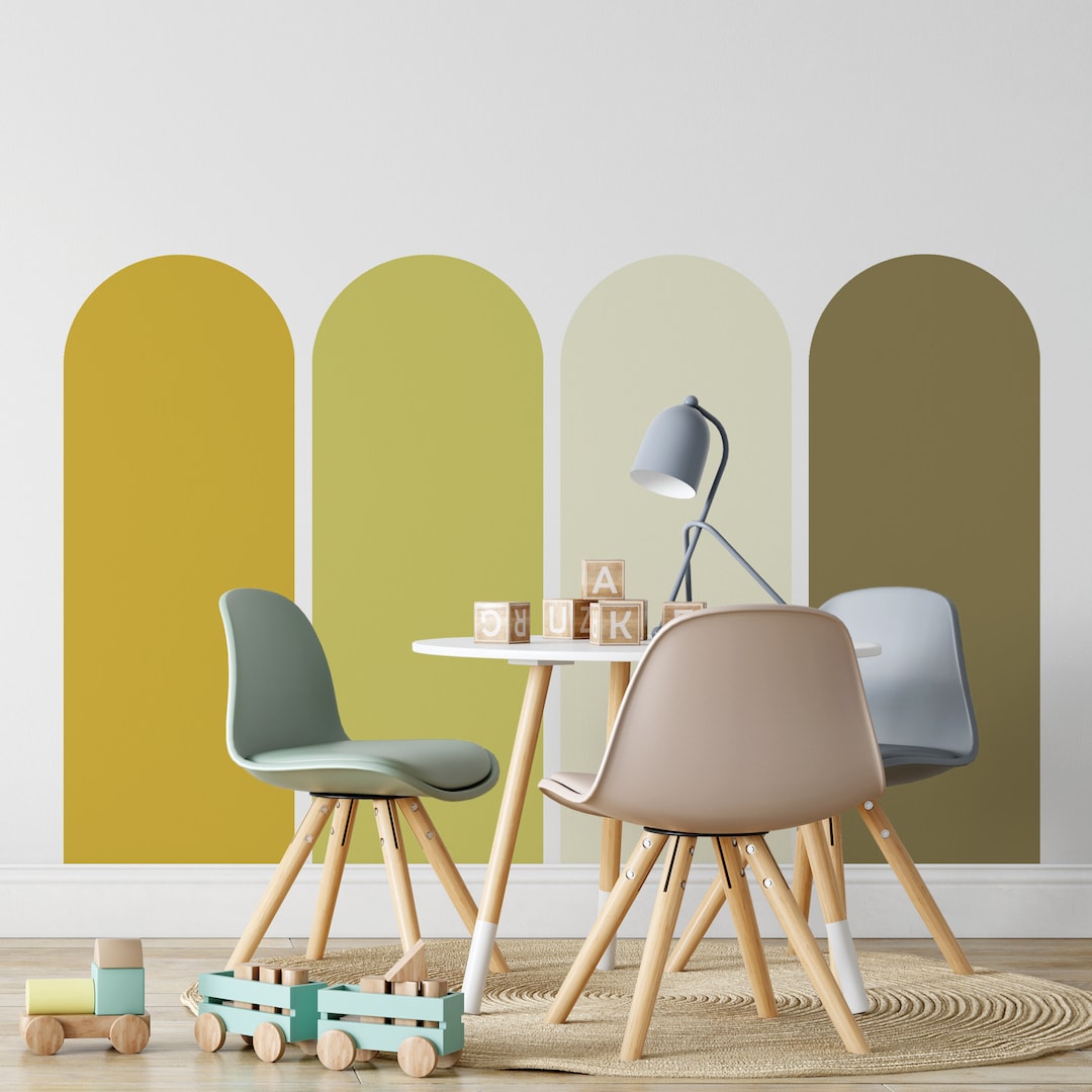 Arch Wall Decals – Boho Nursery Decor, Set of 4 - Etsy