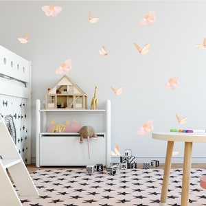 Butterfly decals for kids room - baby girl wall decal nursery image 4