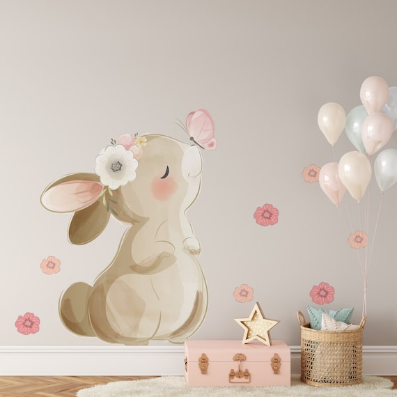 Bunny hotsell decals nursery